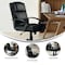 Flash Furniture Leather Task Chair, Black CH-197220X000-BK-GG - alternate 2